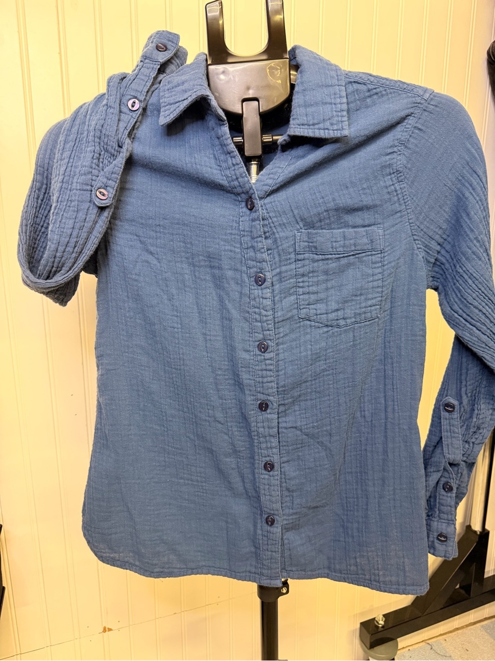 Jag Jeans Washed Indigo Button-Down Casual Shirt